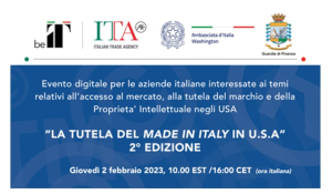 La tutela del Made in Itali in USA